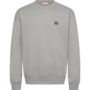 Calvin Ls Eu 350Terry Badge Cn Swtshrt XS Grey XS Calvin Ls Eu 350Terry Badge Cn Swtshrt XS Grey XS