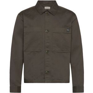 Calvin Ls Cotton Overshirt XXL Brown XXL Calvin Ls Cotton Overshirt XXL Brown XXL