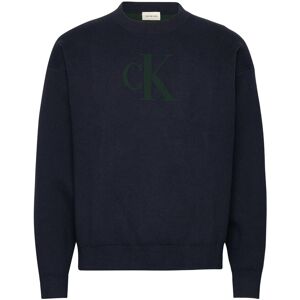 Calvin Ls Cttn Cashmere 3D Logo Crwnk S XXL Navy XXL Calvin Ls Cttn Cashmere 3D Logo Crwnk S XXL Navy XXL