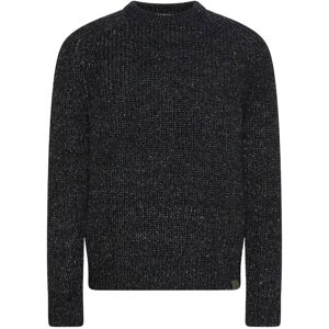 Calvin Ls Novelty Yarn Raglan Crewnk Sw XS Black XS Calvin Ls Novelty Yarn Raglan Crewnk Sw XS Black XS