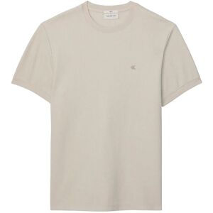 Calvin Ss Slim Micro Waffle Crewnk Tee M Beige M Calvin Ss Slim Micro Waffle Crewnk Tee M Beige M