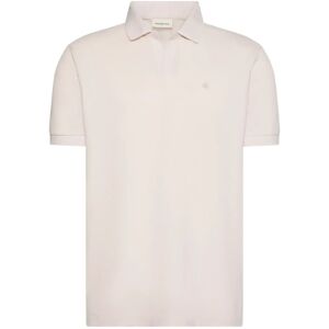 Calvin Ss Open Collar Casual Pique Polo S Cream S Calvin Ss Open Collar Casual Pique Polo S Cream S