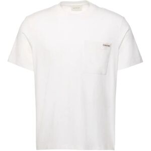 Calvin Ss 20S Jersey Easy Coin Pocket T M White M Calvin Ss 20S Jersey Easy Coin Pocket T M White M