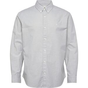 Calvin Ls Solid Oxford Classic Shirt S Grey S Calvin Ls Solid Oxford Classic Shirt S Grey S