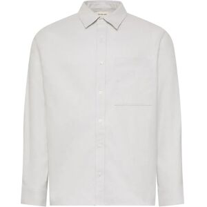 Calvin Ls Melange Flannel Easy Shirt L Grey L Calvin Ls Melange Flannel Easy Shirt L Grey L