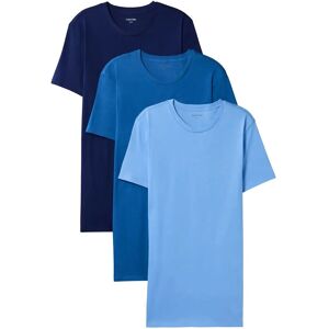Calvin S/S Crew Neck 3Pk XL Blue XL Calvin S/S Crew Neck 3Pk XL Blue XL