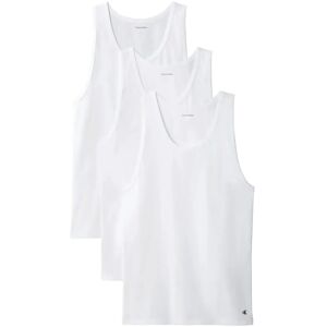 Calvin Tank 3Pk M White M Calvin Tank 3Pk M White M