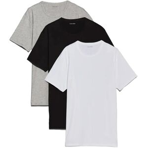 Calvin S/S Crew Neck 3Pk M Grey M Calvin S/S Crew Neck 3Pk M Grey M