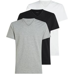Calvin S/S V Neck 3Pk S Black S Calvin S/S V Neck 3Pk S Black S
