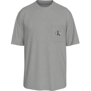 Calvin Monogram S/S Crew Neck S Grey S Calvin Monogram S/S Crew Neck S Grey S