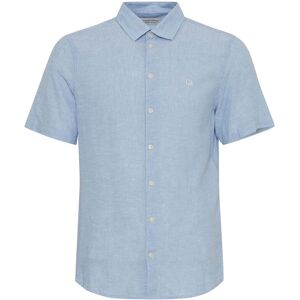 Casual Friday Cfaksel Ss Linen Mix Shirt M Blue M Casual Friday Cfaksel Ss Linen Mix Shirt M Blue M