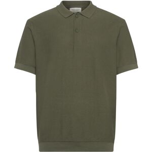 Casual Friday Cfedward Relaxed Polo Knit L Khaki L Casual Friday Cfedward Relaxed Polo Knit L Khaki L
