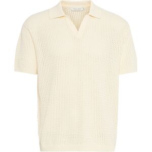 Casual Friday Cfeaston Ss Structured Polo Knit L Cream L Casual Friday Cfeaston Ss Structured Polo Knit L Cream L