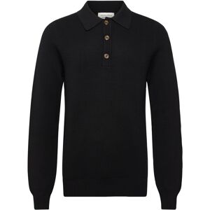 Casual Friday Cfabel 0231 Milano Polo Knit S Black S Casual Friday Cfabel 0231 Milano Polo Knit S Black S