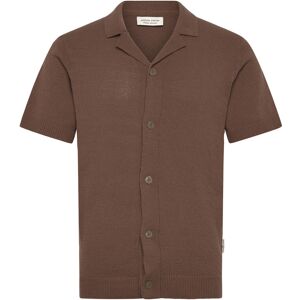 Casual Friday Cflindholm Ss Resort Knit S Brown S Casual Friday Cflindholm Ss Resort Knit S Brown S