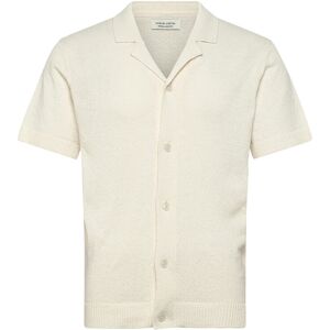 Casual Friday Cflindholm Ss Resort Knit M Cream M Casual Friday Cflindholm Ss Resort Knit M Cream M