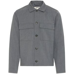 Casual Friday Cfgrahn 0254 Striped Shacket M Grey M Casual Friday Cfgrahn 0254 Striped Shacket M Grey M