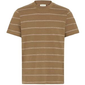 Casual Friday Cflie 0256 Striped Slub Tee XXXL Khaki XXXL Casual Friday Cflie 0256 Striped Slub Tee XXXL Khaki XXXL