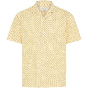 Casual Friday Cfmeritt Ss Floral Aoe Shirt S Yellow S Casual Friday Cfmeritt Ss Floral Aoe Shirt S Yellow S