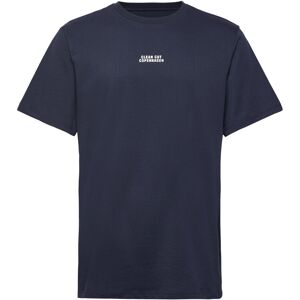 Clean Cut Copenhagen Cohen Brushed Tee Ss S Navy S Clean Cut Copenhagen Cohen Brushed Tee Ss S Navy S