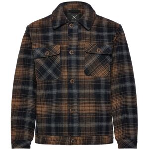 Clean Cut Copenhagen Luke Check Wool Jacket XXXL Brown XXXL Clean Cut Copenhagen Luke Check Wool Jacket XXXL Brown XXXL