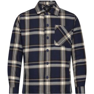Clean Cut Copenhagen Asher Checked Overshirt M Navy M Clean Cut Copenhagen Asher Checked Overshirt M Navy M