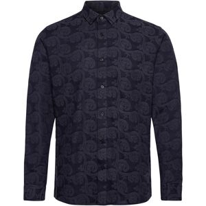 Clean Cut Copenhagen Malvin Jaquard Shirt XL Navy XL Clean Cut Copenhagen Malvin Jaquard Shirt XL Navy XL