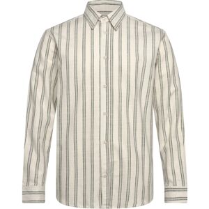 Clean Cut Copenhagen Kelvin Striped Shirt XL Cream XL Clean Cut Copenhagen Kelvin Striped Shirt XL Cream XL