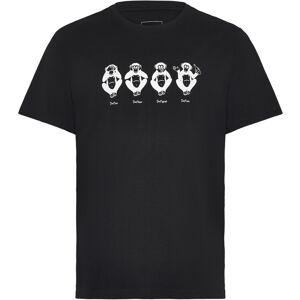 Clean Cut Copenhagen Wise Monkey T-Shirt XXXL Black XXXL Clean Cut Copenhagen Wise Monkey T-Shirt XXXL Black XXXL