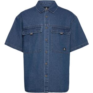 Converse Denim Utility Shirt L Blue L Converse Denim Utility Shirt L Blue L