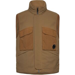 C.P. Company Gd Shell Lens-Detailed Vest L Brown L C.P. Company Gd Shell Lens-Detailed Vest L Brown L