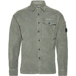 C.P. Company Corduroy Lens Buttoned Shirt XS Khaki XS C.P. Company Corduroy Lens Buttoned Shirt XS Khaki XS
