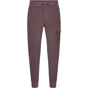 C.P. Company Reverse Brushed & Emerized Diagonal Fleece Mixed Jogger XXL Burgundy XXL C.P. Company Reverse Brushed & Emerized Diagonal Fleece Mixed Jogger XXL Burgundy XXL