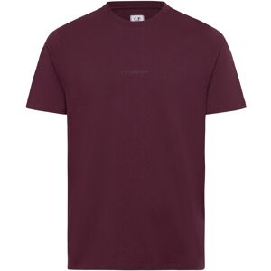 C.P. Company 30/1 Logo T-Shirt S Burgundy S C.P. Company 30/1 Logo T-Shirt S Burgundy S