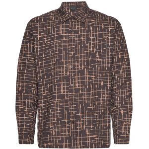 Daily Paper Ramzo Ls Shirt S Brown S Daily Paper Ramzo Ls Shirt S Brown S