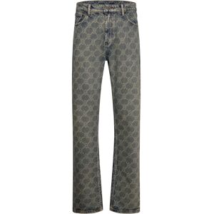 Daily Paper Shield Laser Washed Jeans S Blue S Daily Paper Shield Laser Washed Jeans S Blue S
