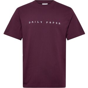 Daily Paper Alias Dias T-Shirt S Burgundy S Daily Paper Alias Dias T-Shirt S Burgundy S