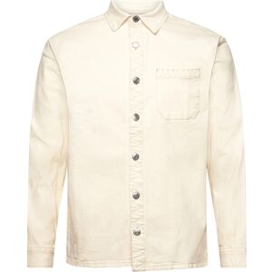 Pro-Ject Dp Stitch Detail Denim Shirt M Cream M Pro-Ject Dp Stitch Detail Denim Shirt M Cream M