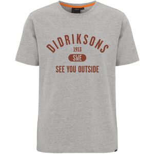 Didriksons Harald Usx T-Sh Col M Grey M Didriksons Harald Usx T-Sh Col M Grey M