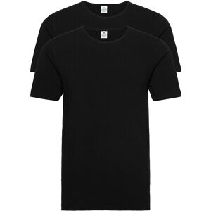 Dovre T-Shirt 2-Pack Gots S Black S Dovre T-Shirt 2-Pack Gots S Black S