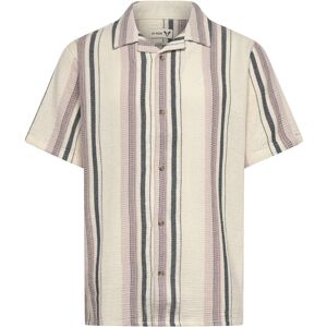 Fat Moose Costa S/S Shirt S Cream S Fat Moose Costa S/S Shirt S Cream S
