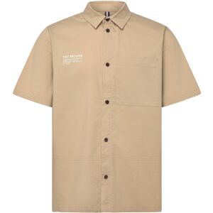 Fat Moose Evan Shirt Ss XXL Beige XXL Fat Moose Evan Shirt Ss XXL Beige XXL