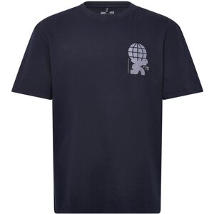 Fat Moose Blaze T-Shirt S Navy S Fat Moose Blaze T-Shirt S Navy S