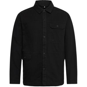 Fat Moose Dereck Cotton Overshirt S Black S Fat Moose Dereck Cotton Overshirt S Black S