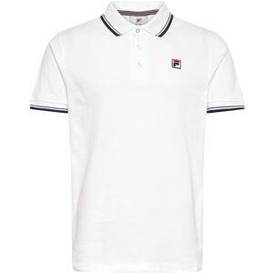 FILA Biella Regular Tipped Polo Shirt L White L FILA Biella Regular Tipped Polo Shirt L White L