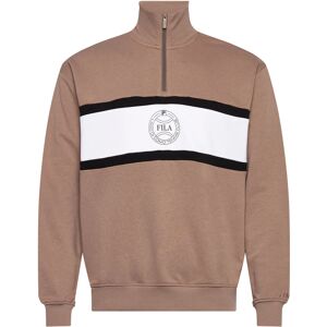 FILA Parella Loose Half-Zip Sweatshirt L Brown L FILA Parella Loose Half-Zip Sweatshirt L Brown L