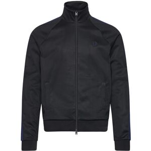 Fred Perry Mesh Taped Track Jkt M Black M Fred Perry Mesh Taped Track Jkt M Black M