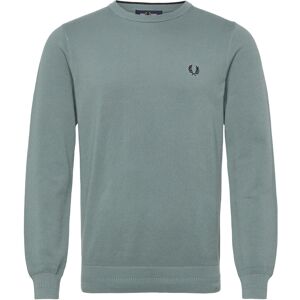 Fred Perry Pique Stitch Jumper S Blue S Fred Perry Pique Stitch Jumper S Blue S