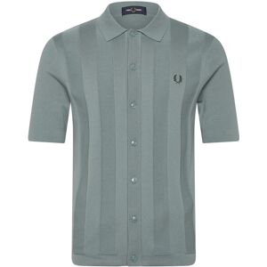 Fred Perry Tonal Vertical Stripe Shirt M Green M Fred Perry Tonal Vertical Stripe Shirt M Green M
