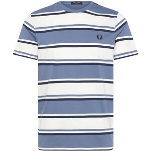 Fred Perry Bold Striped T-Shirt XS Blue XS Fred Perry Bold Striped T-Shirt XS Blue XS